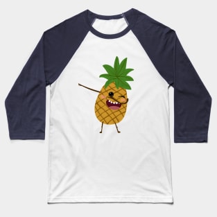 Dabbing Pineapple Aloha Beaches Baseball T-Shirt